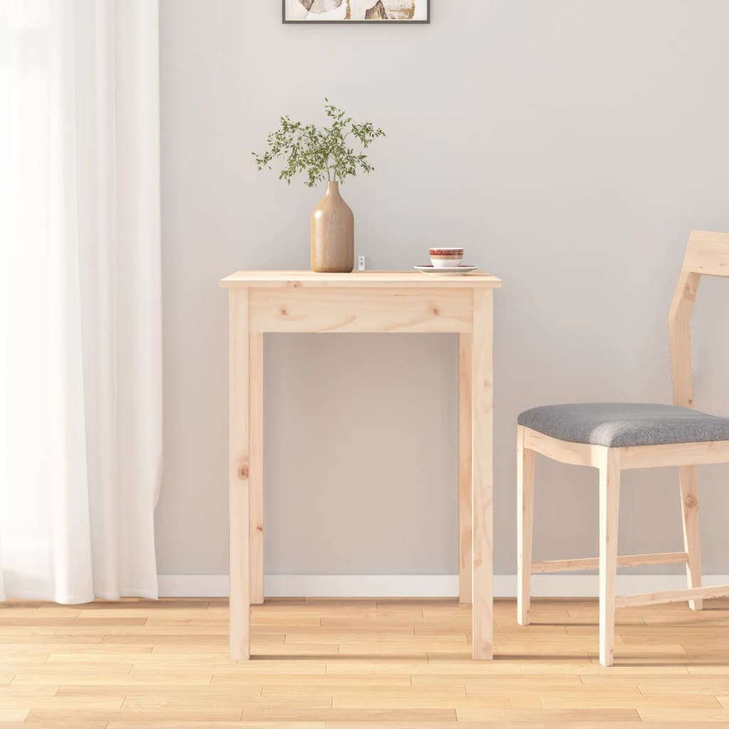 Esstisch 110x55x75 cm Massivholz Kiefer