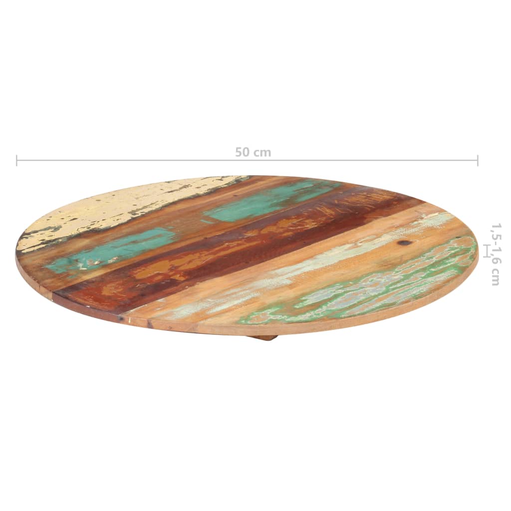 Tischplatte Massivholz Akazie Rund 15-16 mm 40 cm