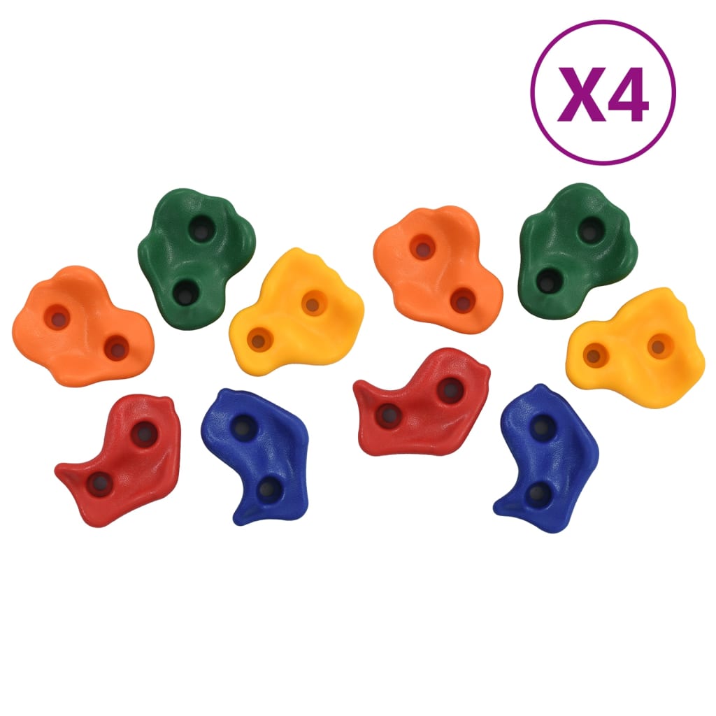 Klettersteine 20 Stk. Mehrfarbig PE