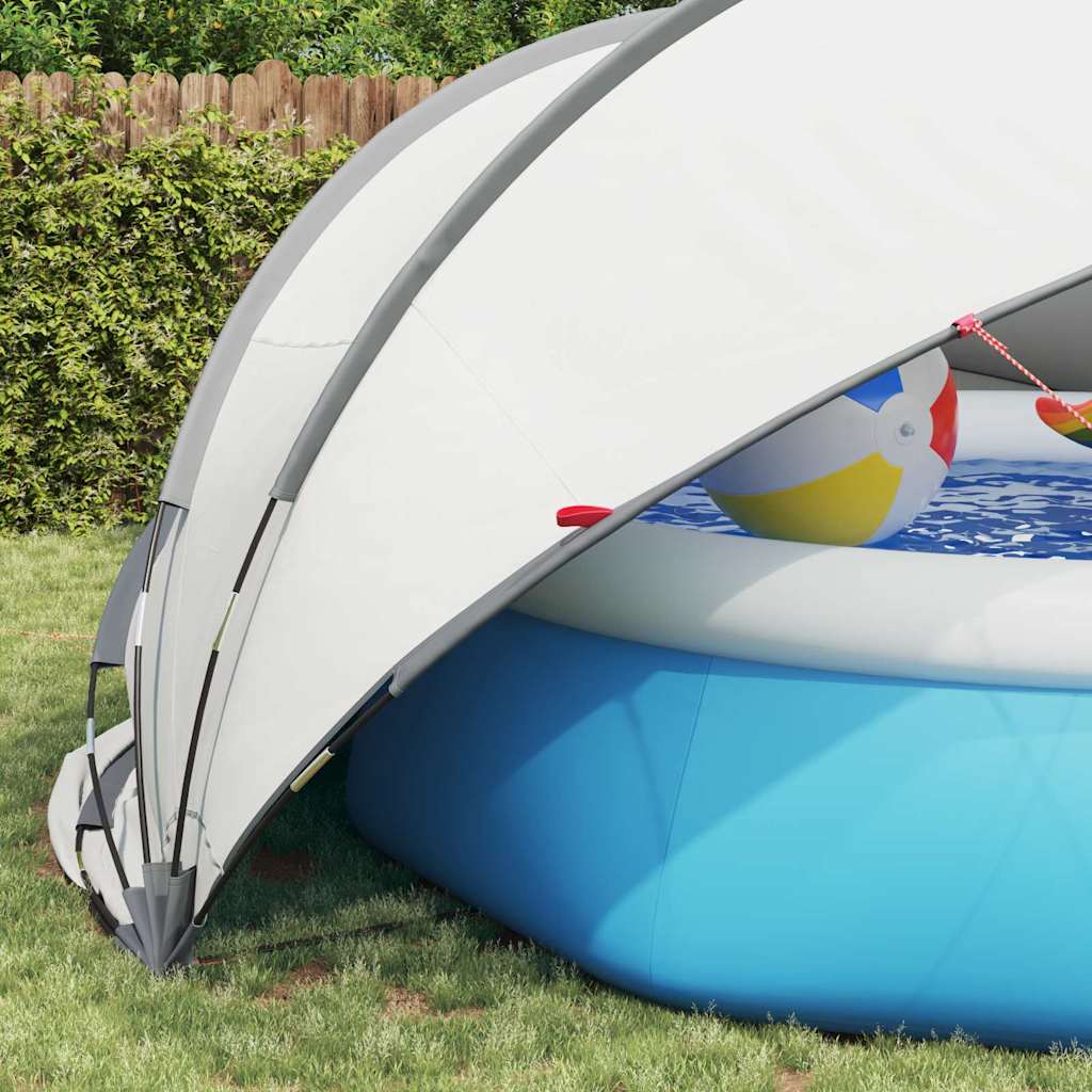 Pool-Dome 336 x 322 x 160 cm 185T Polyester mit PU-Beschichtung