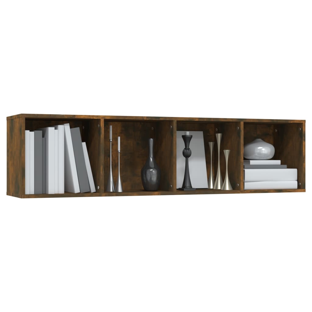 Bücherregal/TV-Schrank Weiß 143×30×36 cm