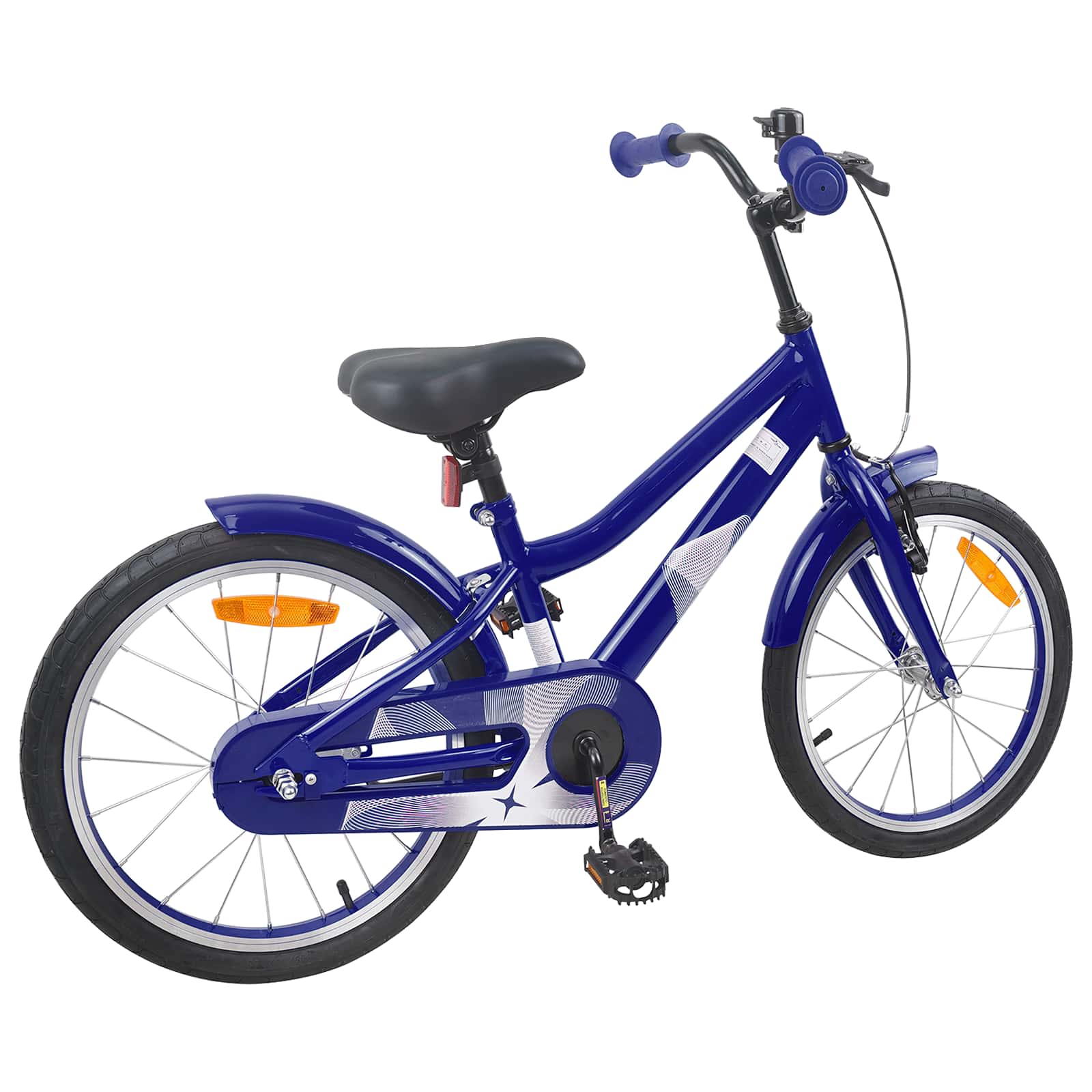 Kinderfahrrad 12 Zoll für 2-4 Jahre alt Dunkelblau