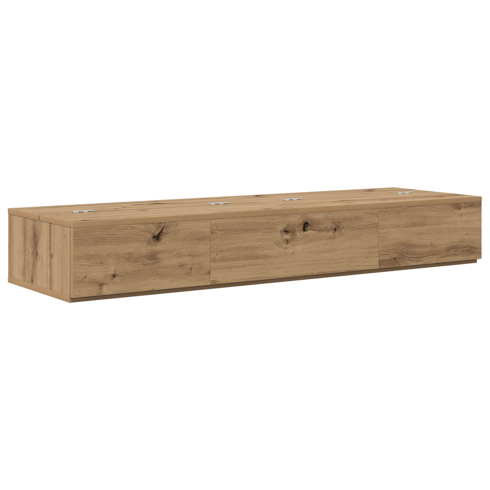 Studiotisch Weiß 152 x 40 x 19,5 cm Holzwerkstoff