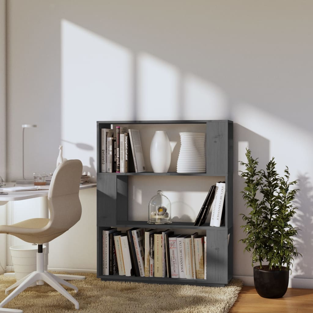 Bücherregal/Raumteiler 80x25x101 cm Massivholz Kiefer