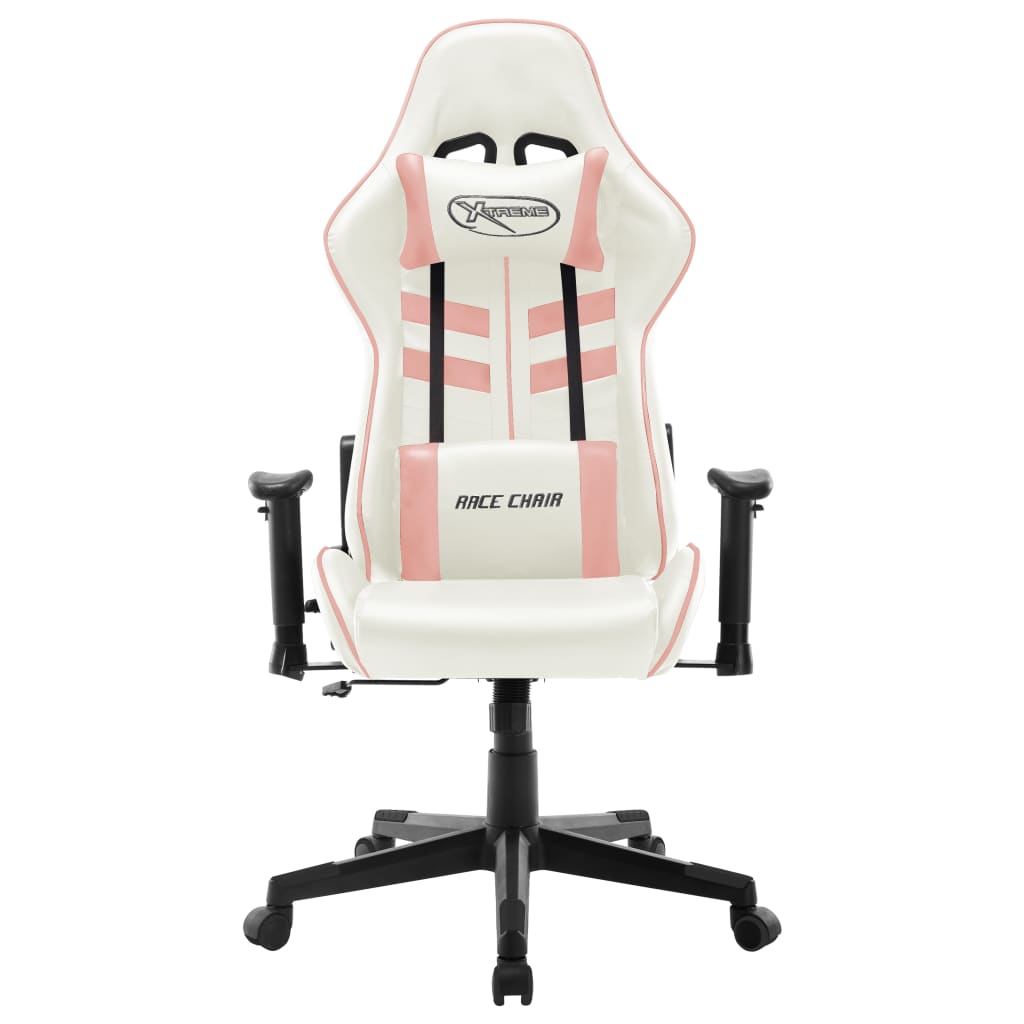 Gaming-Stuhl Schwarz und Blau Kunstleder