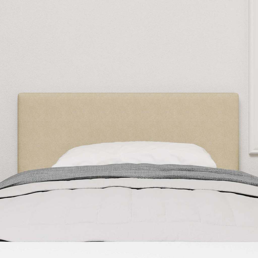 Kopfteil Hellgrau 80 cm Cordstoff