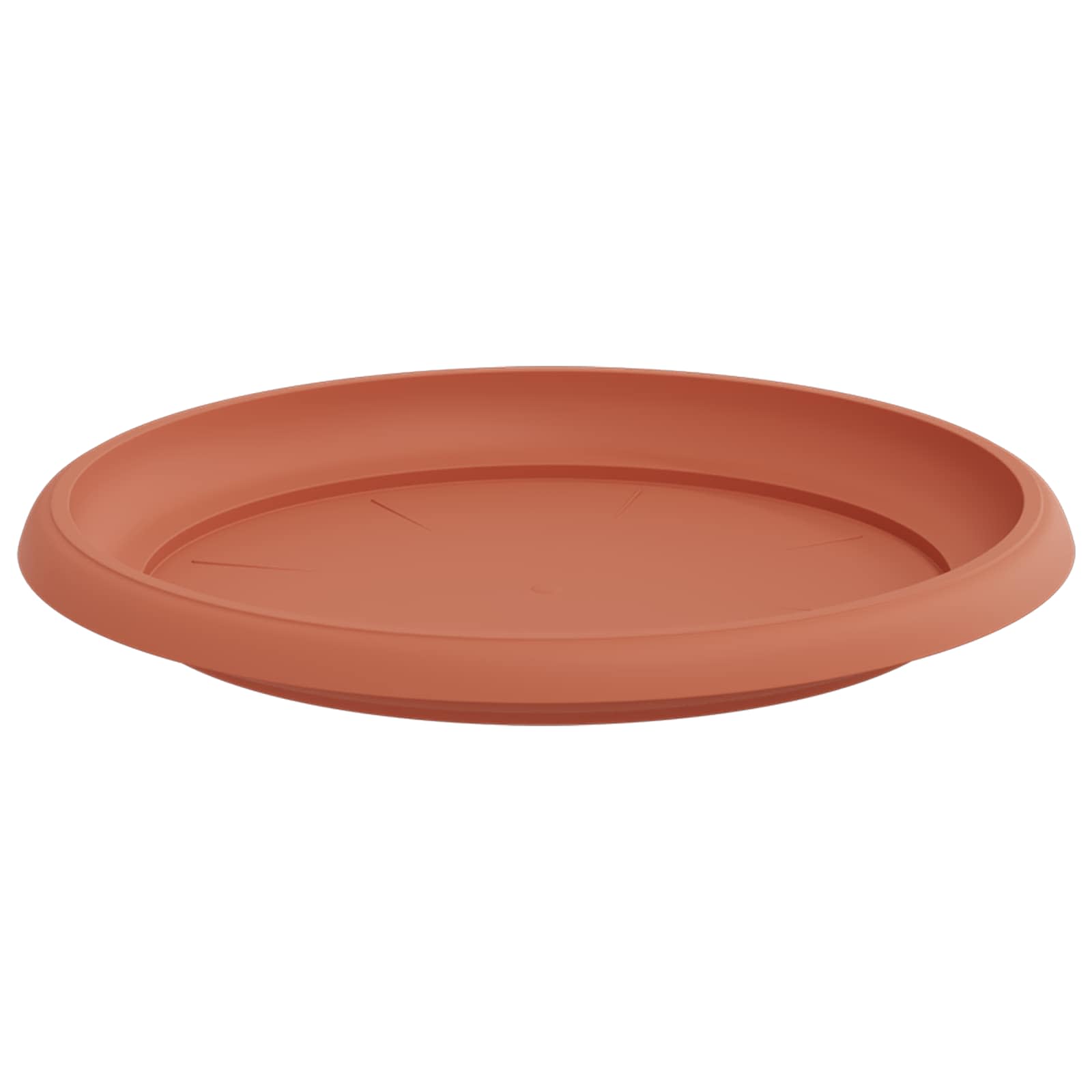 Blumentöpfe 6 pcs Ziegelrot Ø 22 x 18 cm Kunststoff