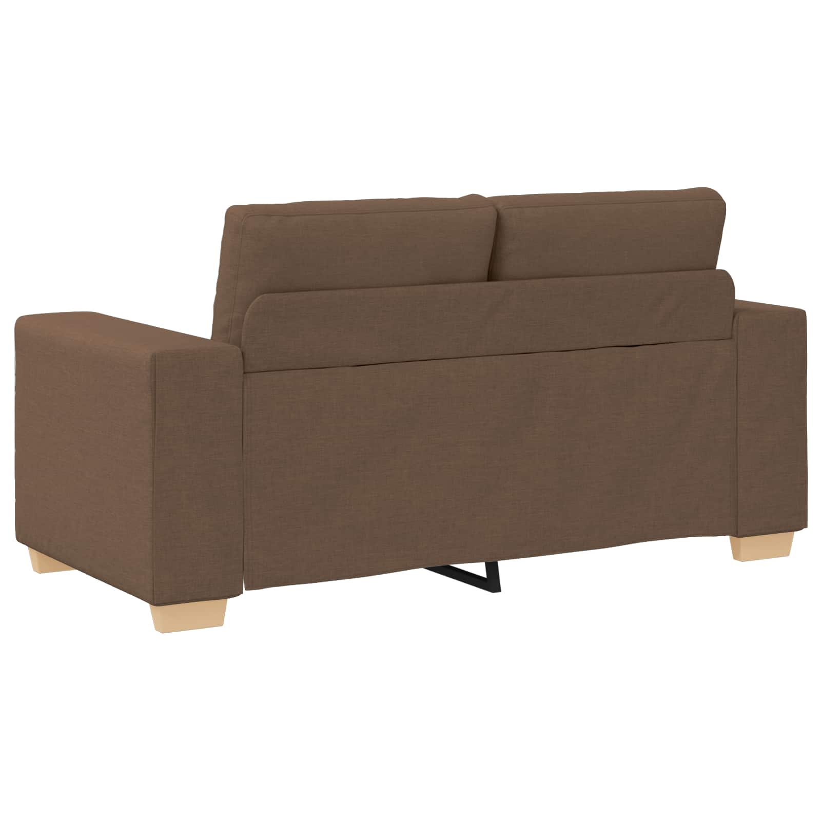 2-teiliges Sofa-Set mit Kissen, hellgrauer Stoff