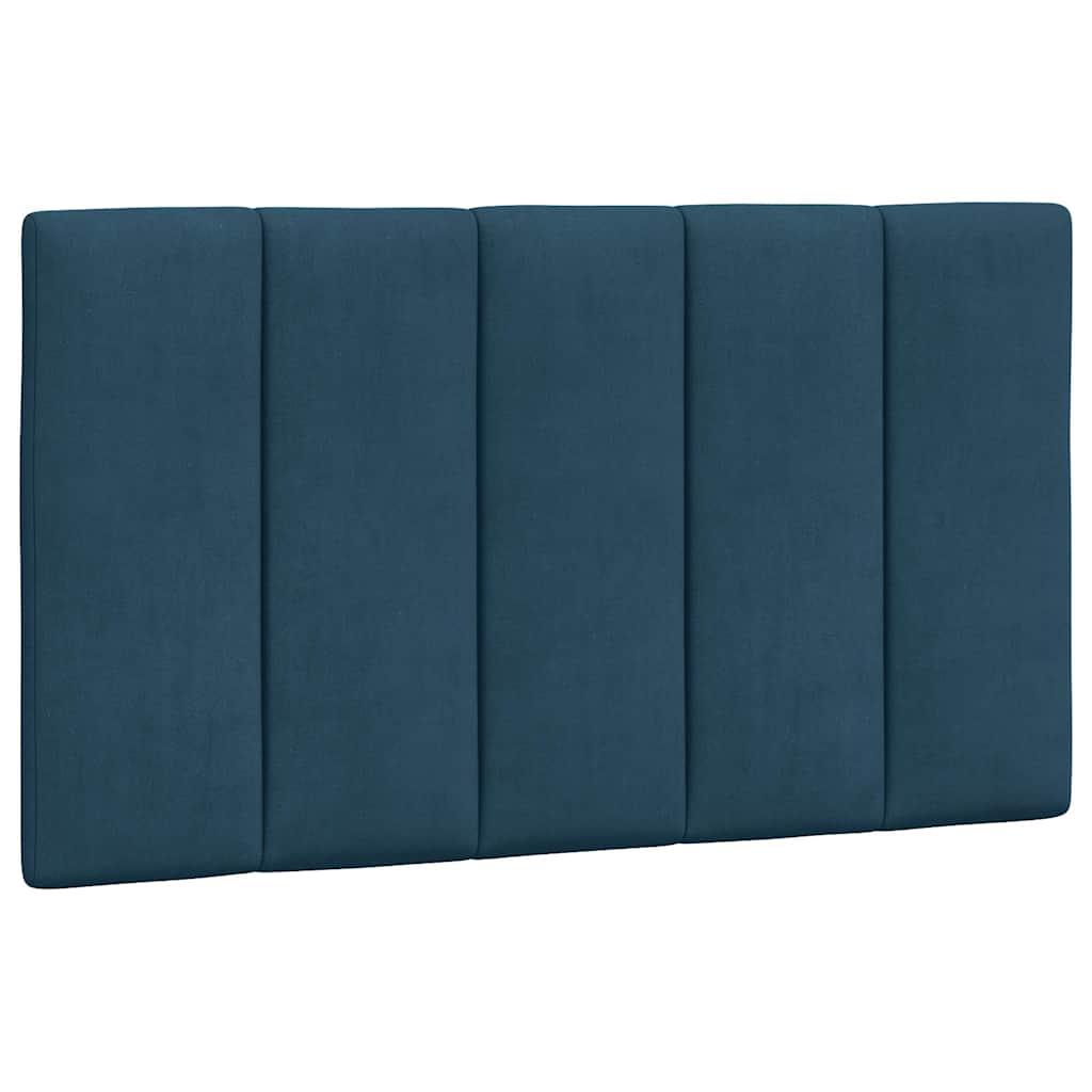 Bett mit Matratze "Hanko" Hellgrau 80x200 cm Samt