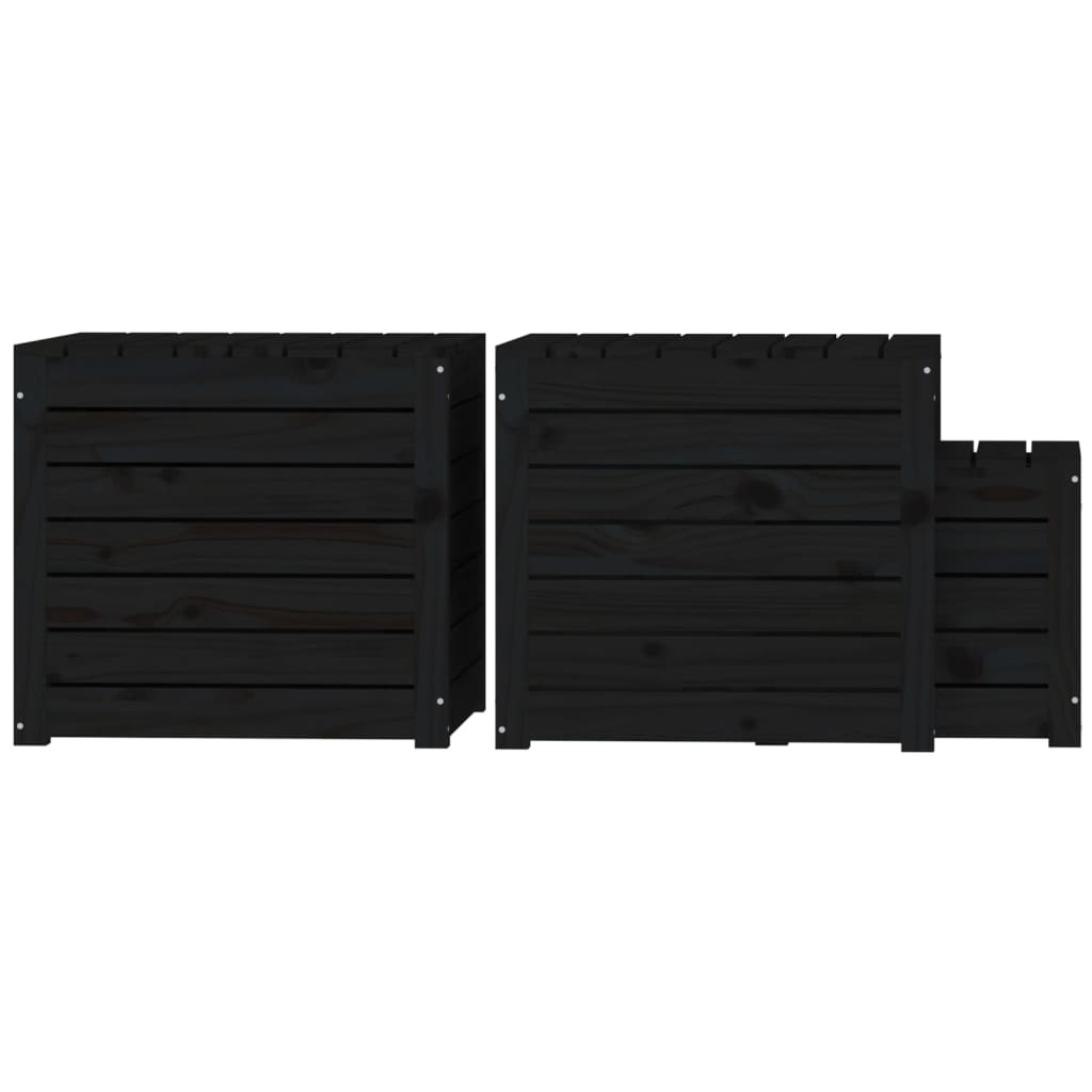 Gartenbox 101x50,5x46,5 cm Massivholz Kiefer