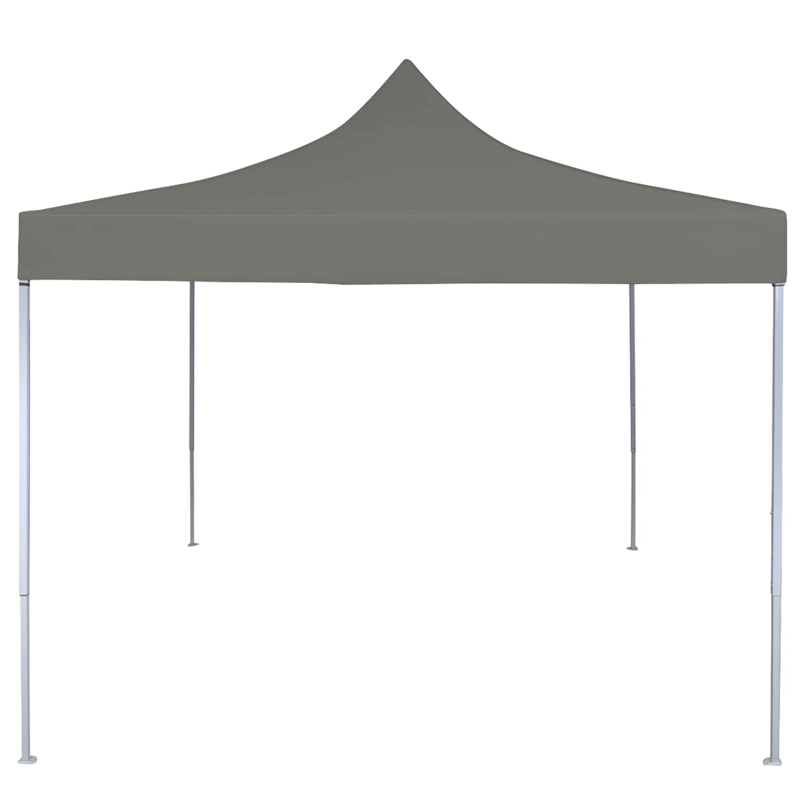 Partyzelt Faltbar Pop-Up Schwarz 292x292x315 cm