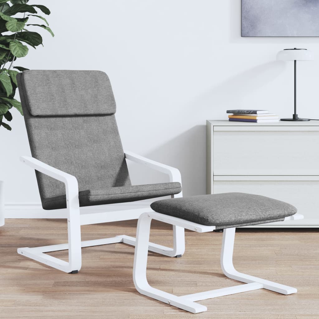 Relaxsessel Creme Stoff