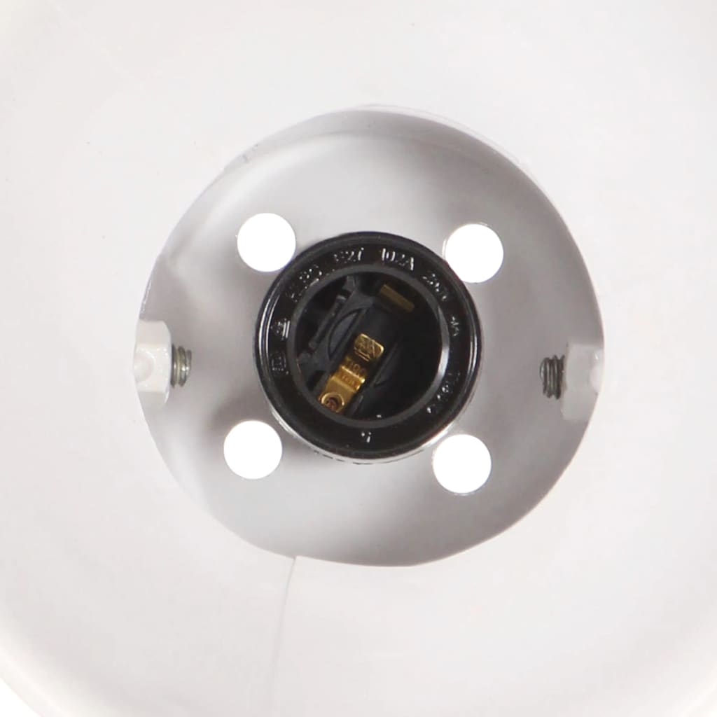 Wandlampe Industriestil Silbern 45x25 cm E27