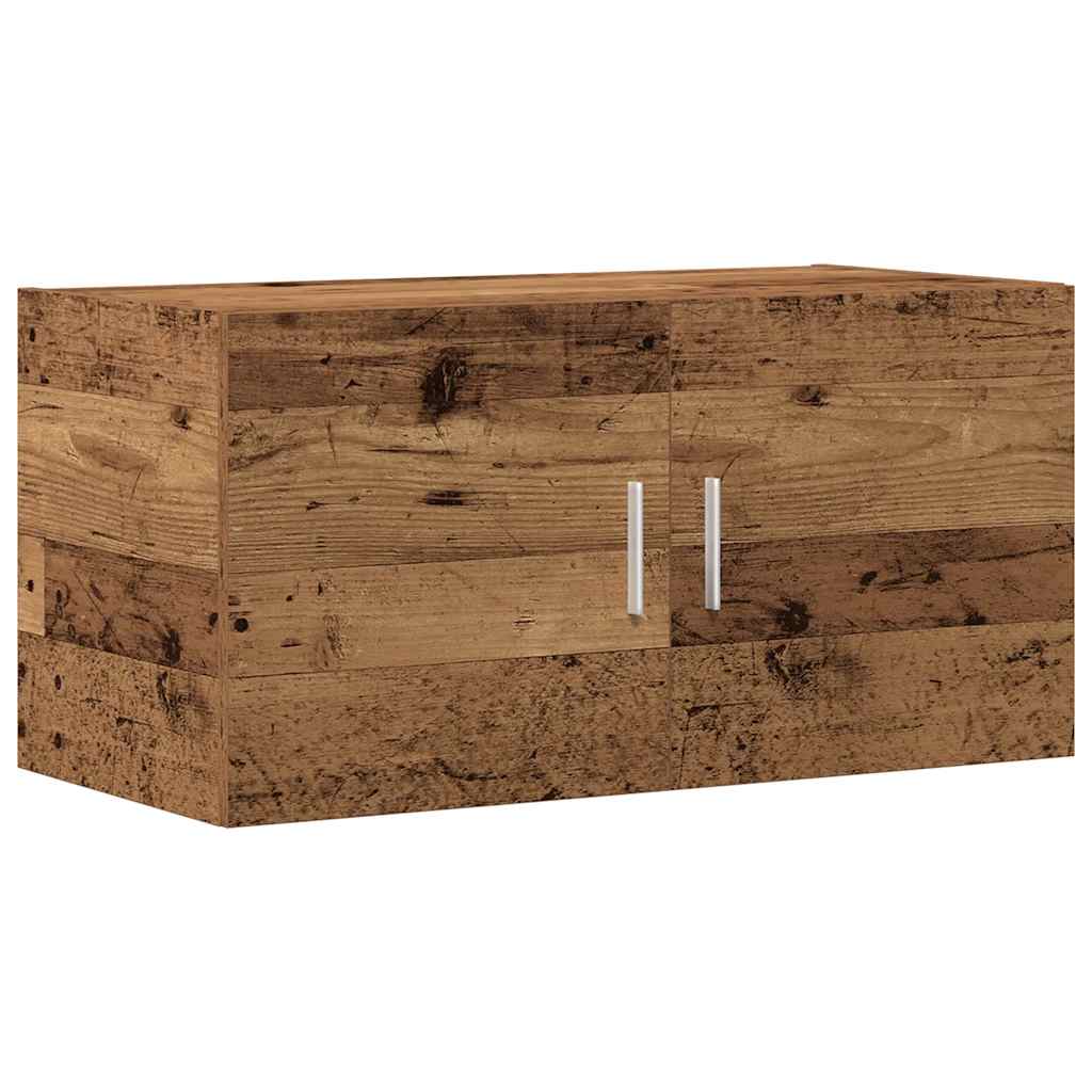 Wandschrank Weiß 80 x 39 x 40 cm Holzwerkstoff