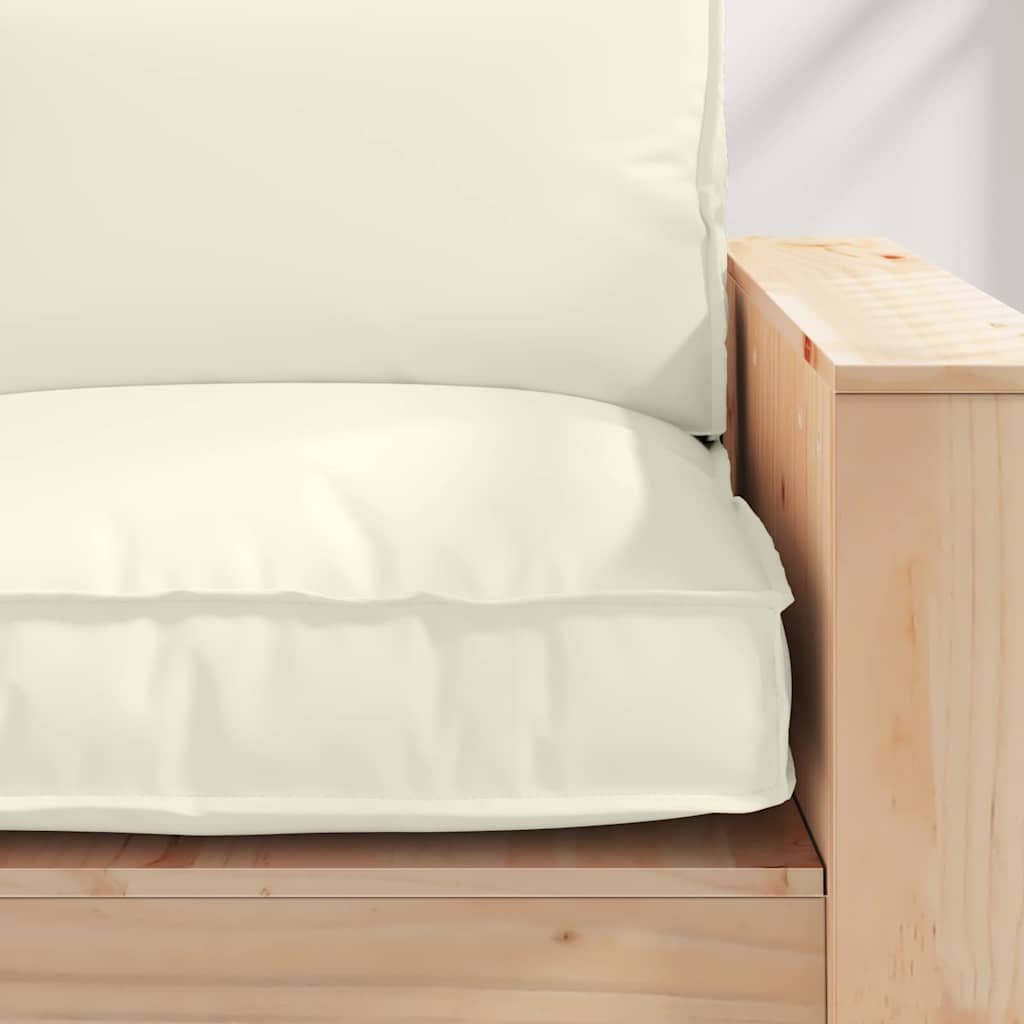 Kissen Anthrazit 80 x 80 x 12 cm Oxford-Stoff