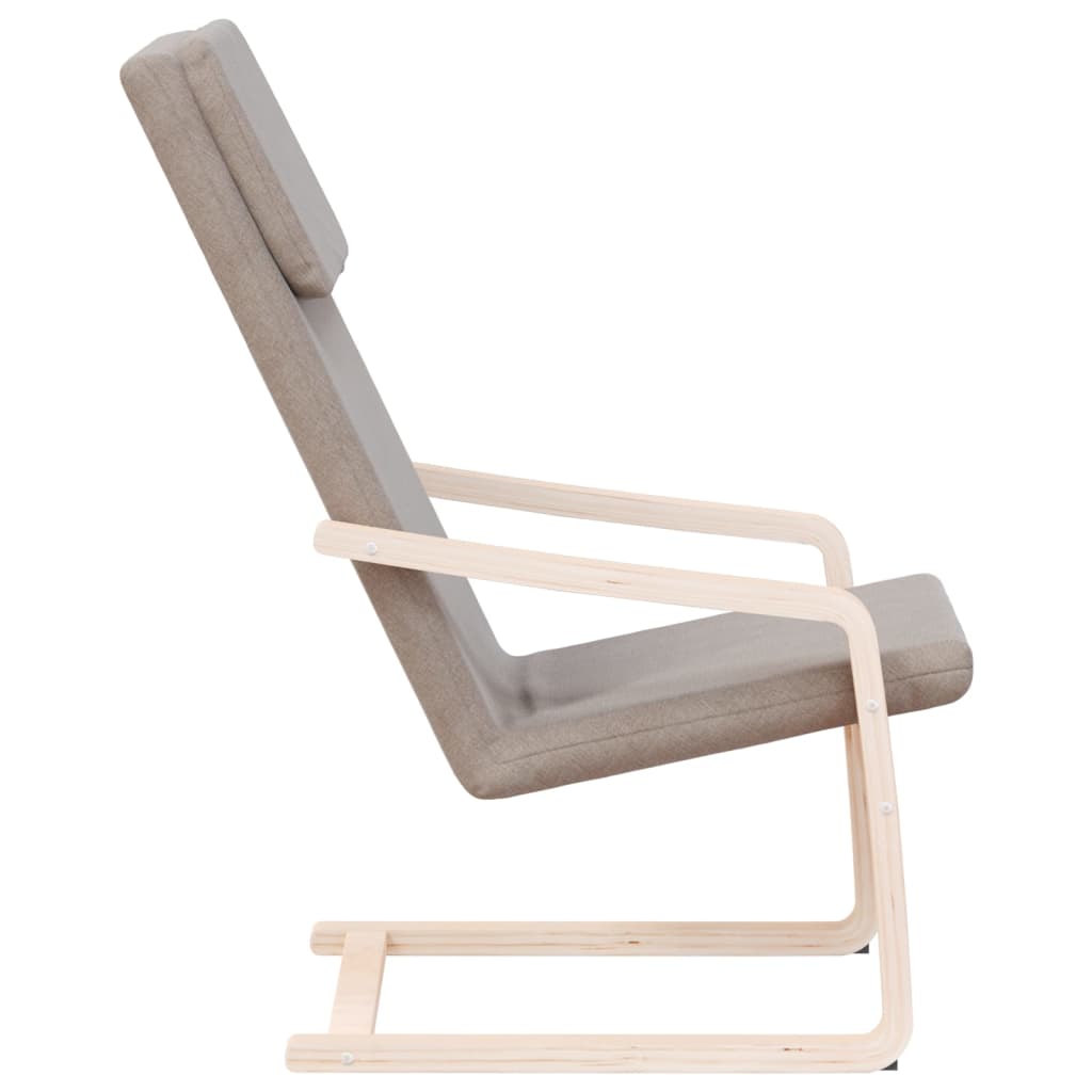 Relaxsessel Creme Stoff