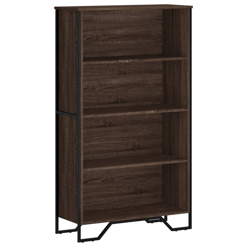 Bücherregal Schwarz 80x31x169 cm Holzwerkstoff
