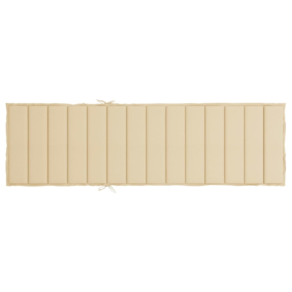 Liege-Kissen Blatt Blattmuster 200 x 70 x 3 cm Oxford-Stoff