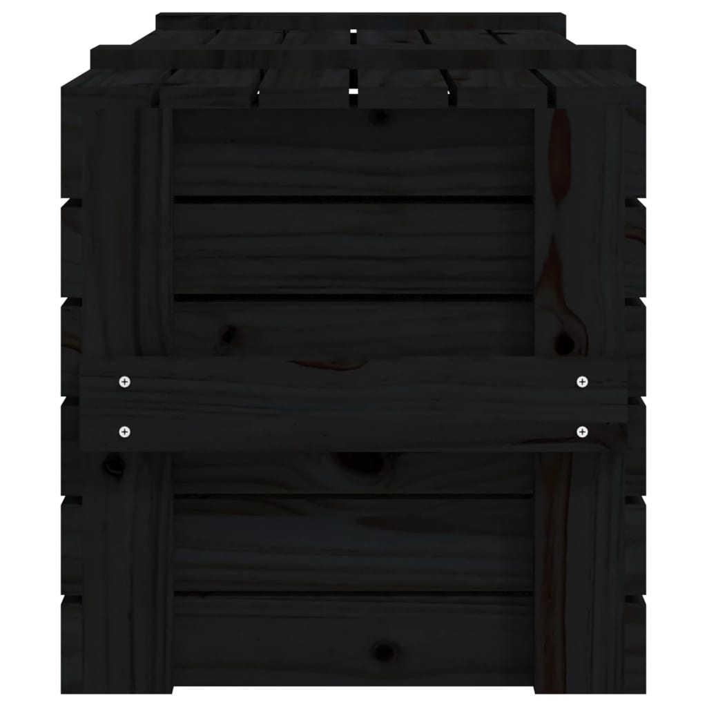 Truhe 58x40,5x42 cm Massivholz Kiefer