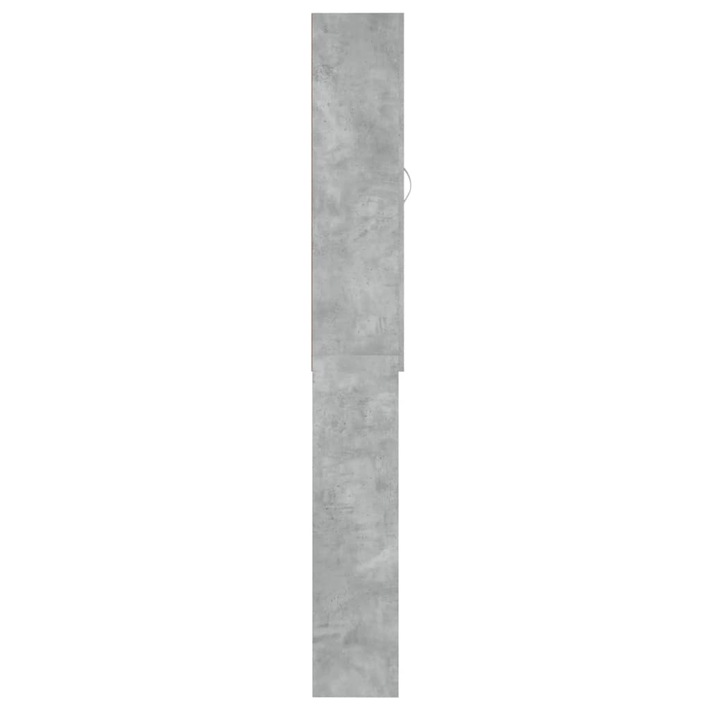 Waschmaschinenschrank Weiß 64x25,5x190 cm