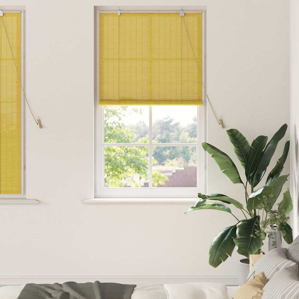 Rollo Braun 60 x 160 cm Bambus
