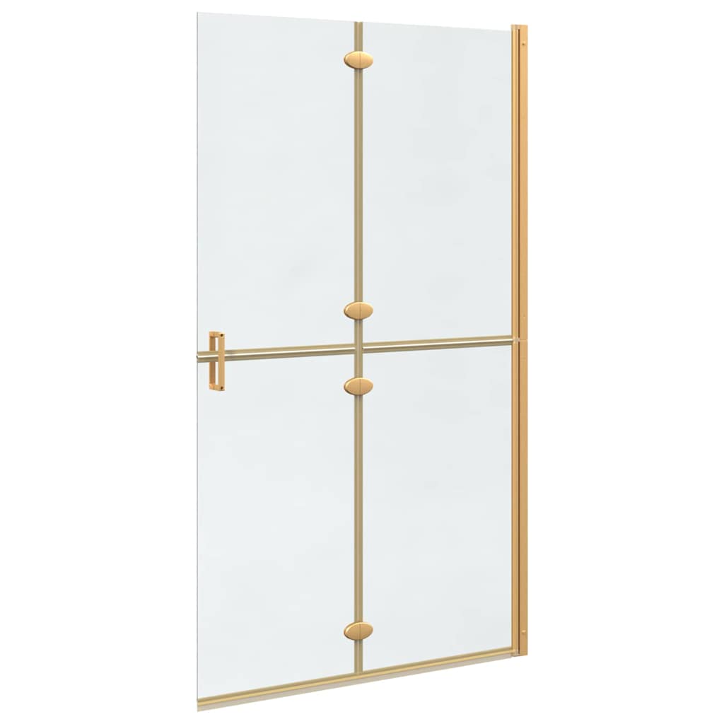 Faltbare begehbare Duschwand Transparentes ESG Glas 70x190 cm