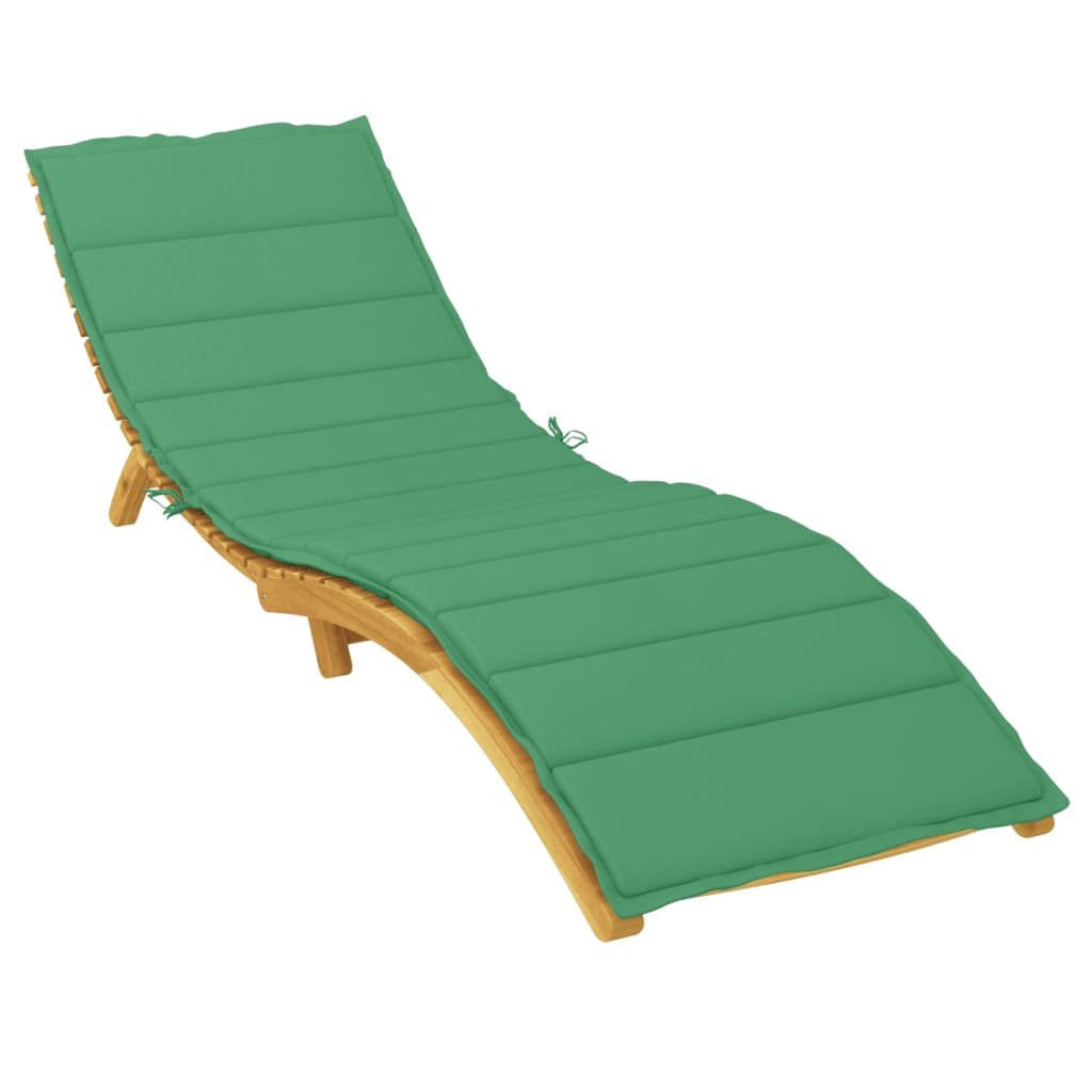 Liege-Kissen Blatt Blattmuster 200 x 70 x 3 cm Oxford-Stoff