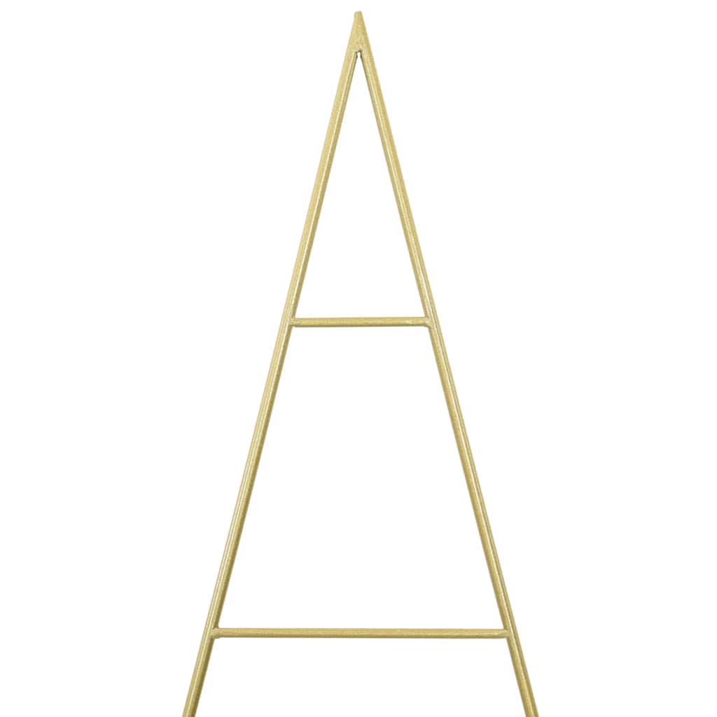 Metall Weihnachtsbaum Gold 60 cm Pulverbeschichteter Stahl