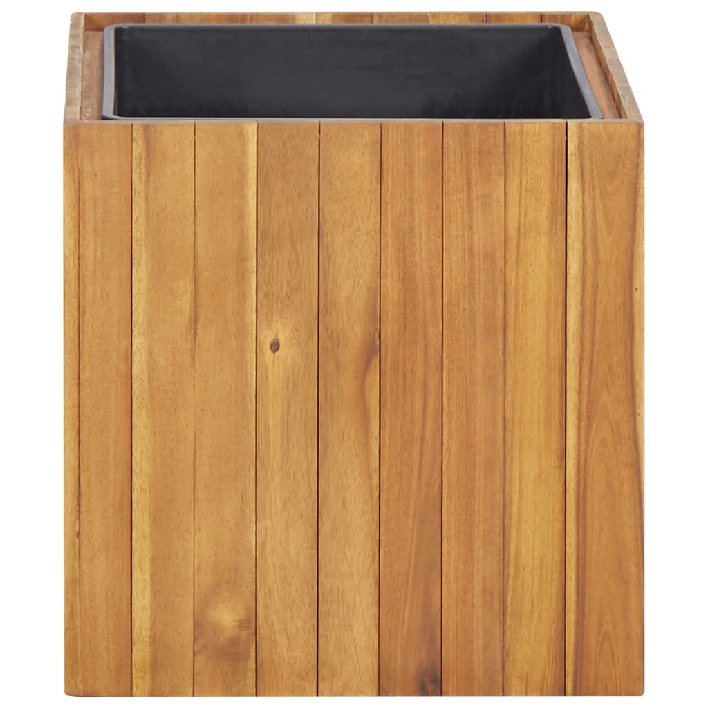 Garten-Hochbeet 24,5x24,5x25 cm Massivholz Akazie