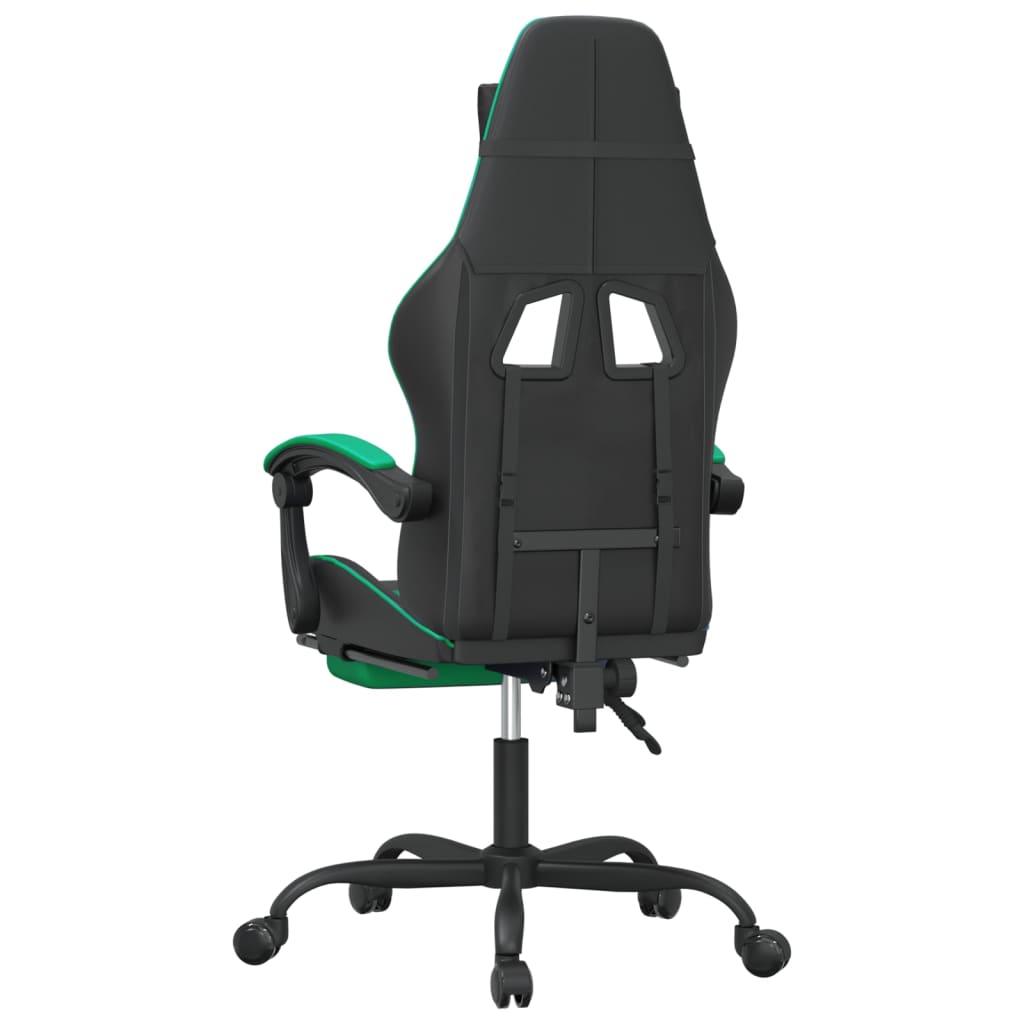Gaming-Stuhl Drehbar Schwarz und Rot Kunstleder