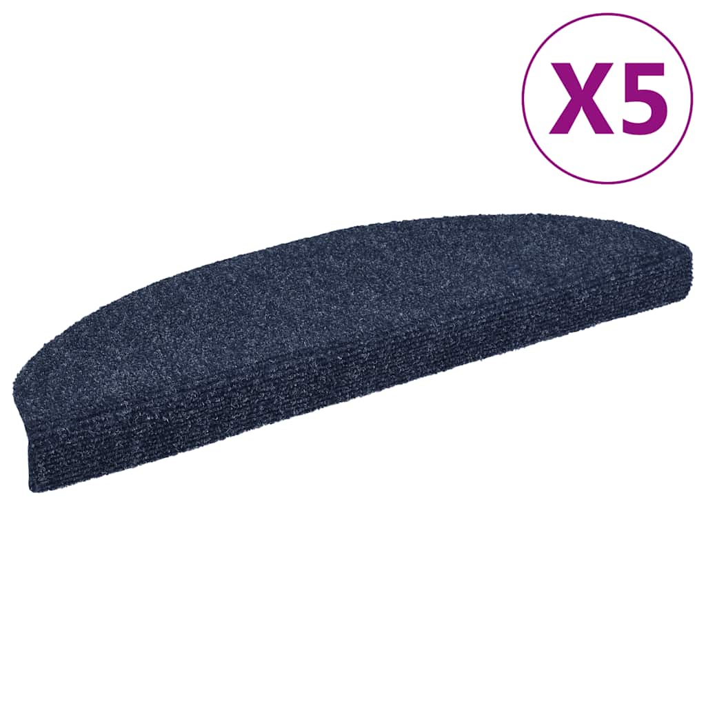 Stufenmatten Selbstklebend 15 Stk. 56x17x3 cm Hellbraun Halbrund