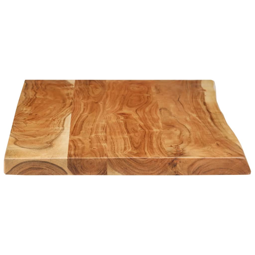 Badezimmer-Waschtischplatte Massivholz Akazie 100x52x2,5 cm
