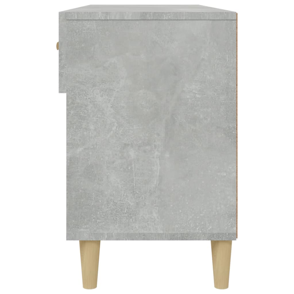 Schuhschrank Weiß 102x35x55 cm Holzwerkstoff