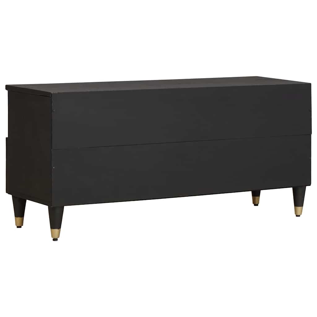 TV-Schränk Honigbraun 100 x 33 x 46 cm Massivholz Mango