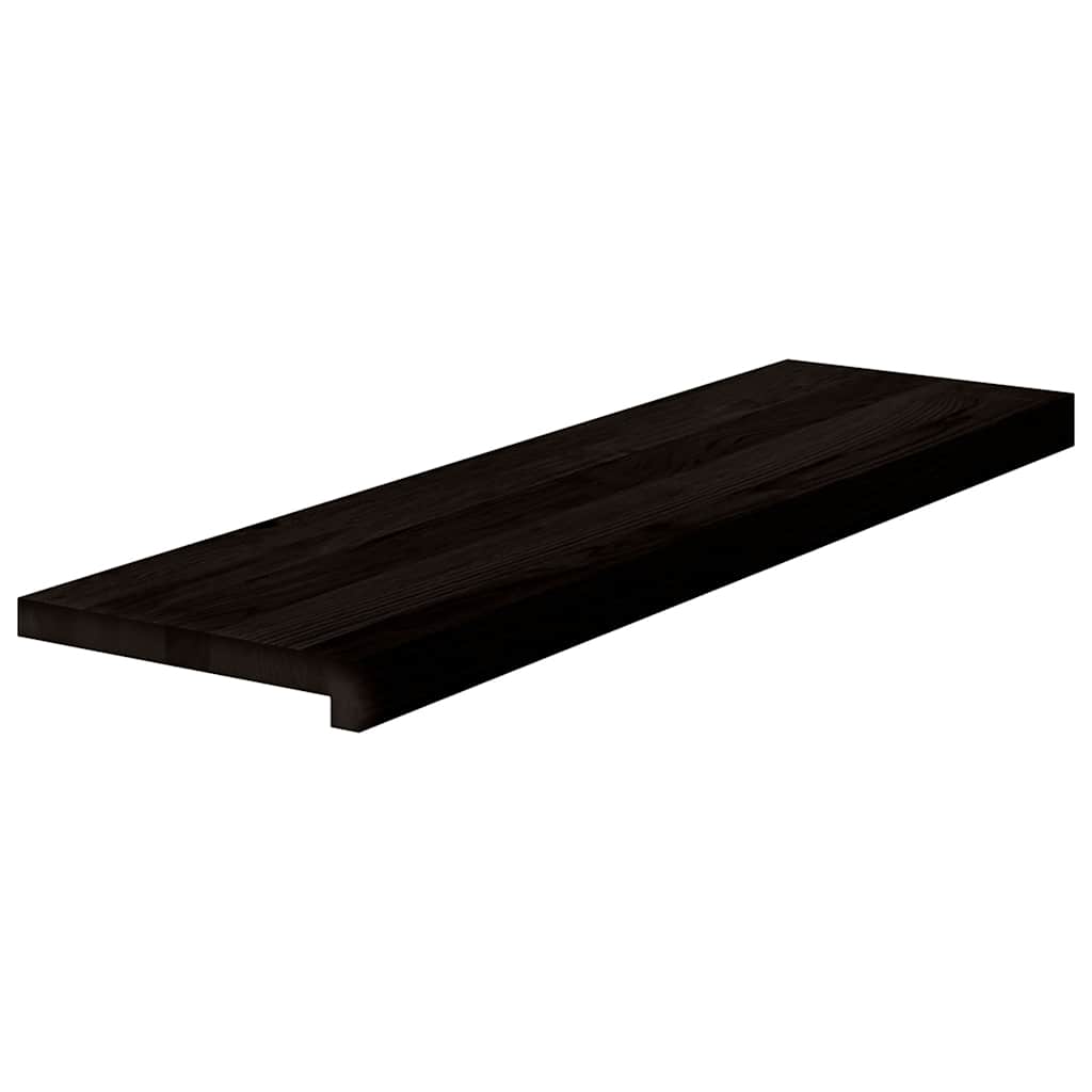Treppenstufen 4 Stk. Unbehandelt 70x25x2 cm Massivholz Eiche