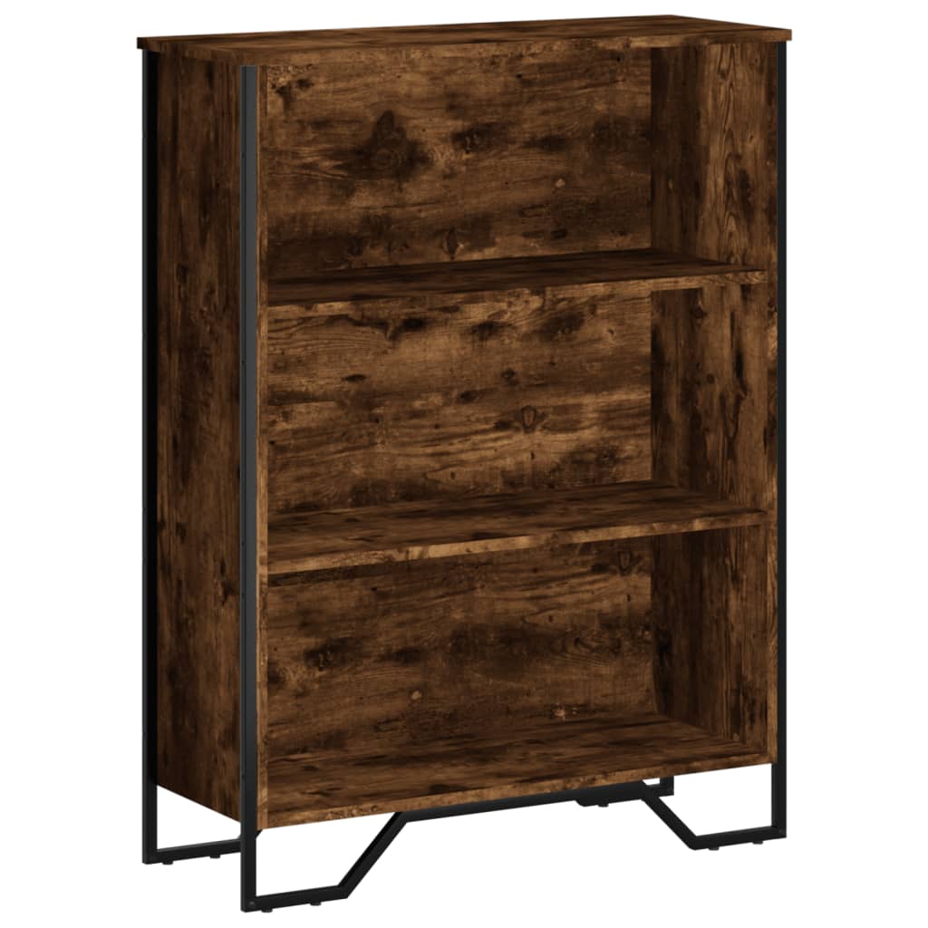 Bücherregal Schwarz 80x31x169 cm Holzwerkstoff