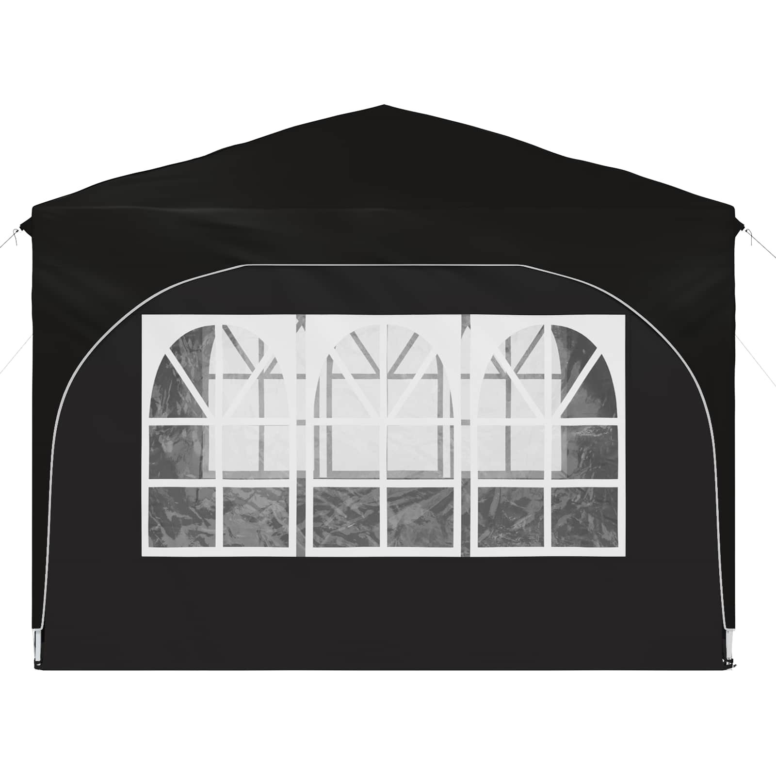 Pop-up Partyzelt 290 x 290 x 245 cm Creme