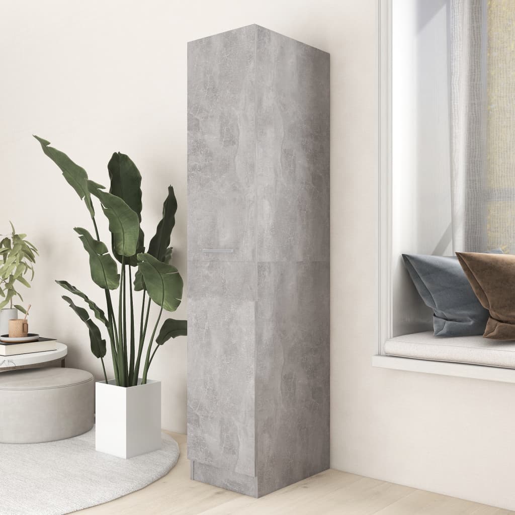 Apothekerschrank Weiß 30x42,5x150 cm Holzwerkstoff