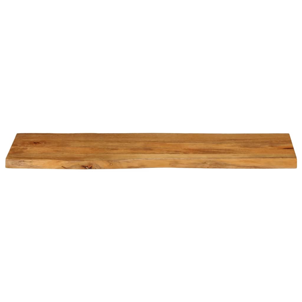 Tischplatte 40x40x2,5 cm Rechteckig Massivholz Akazie Baumkante