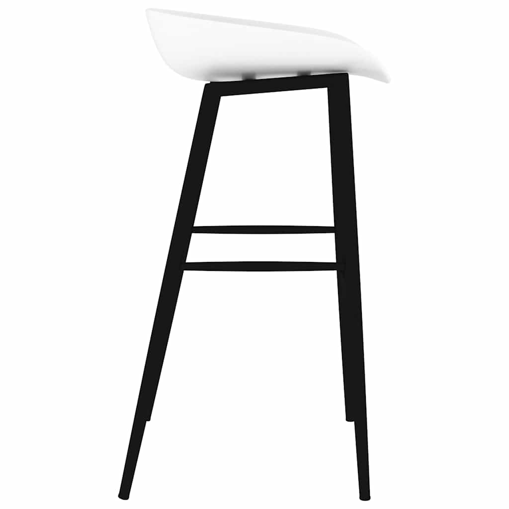 Barhocker 2 Stk. Schwarz