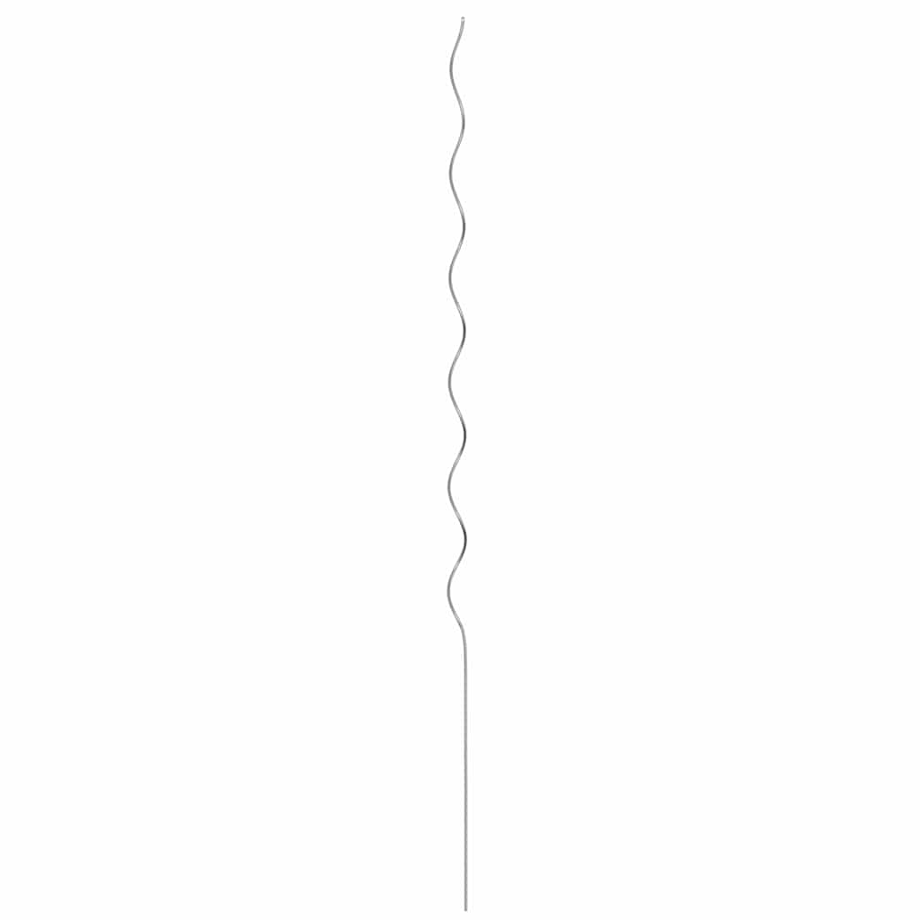 Tomaten-Spiralstäbe 50 Stk. 170 cm Verzinkter Stahl