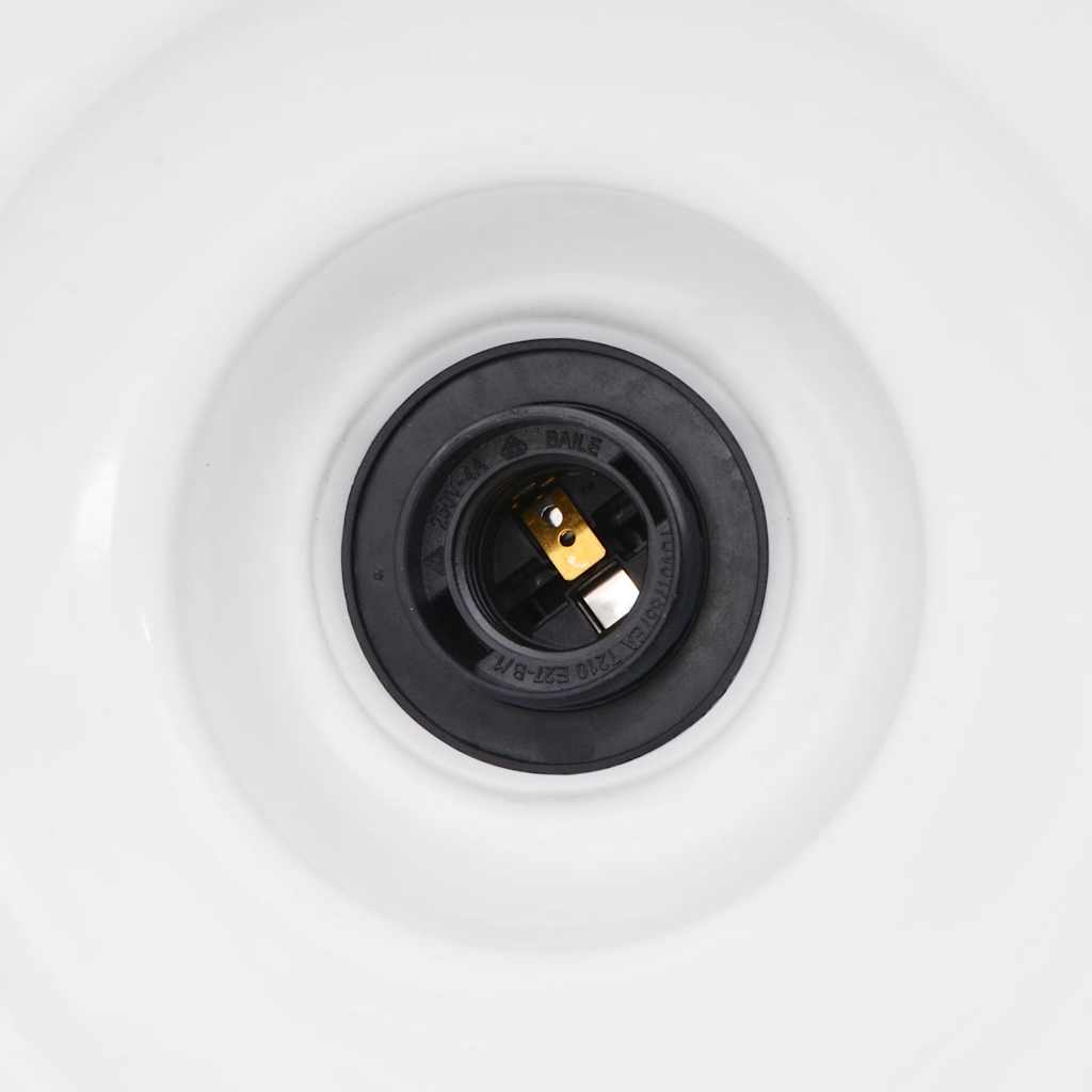Pendelleuchte Höhenverstellbar E27 Schwarz Glänzend Ø 31 cm