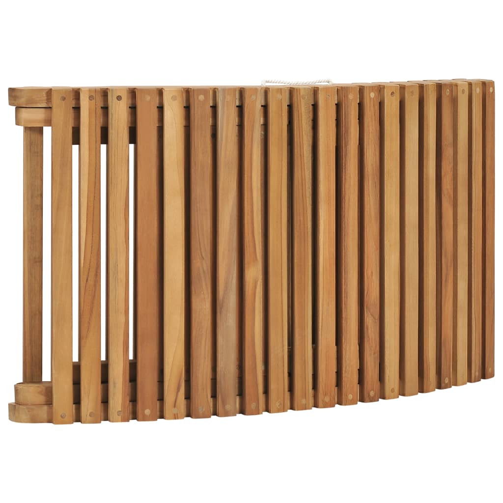 Sonnenliege Braun 198 x 55 x 58,5 cm Massivholz Teak