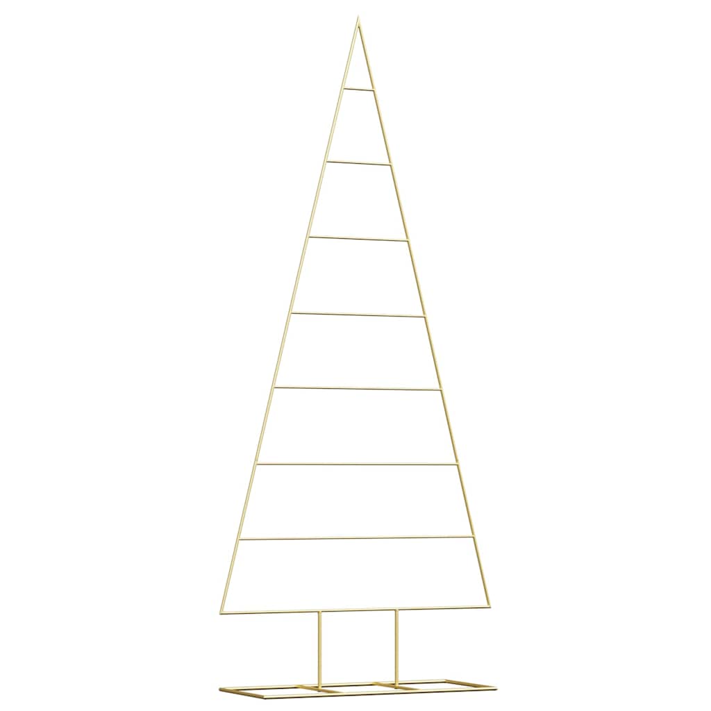 Metall Weihnachtsbaum Gold 60 cm Pulverbeschichteter Stahl