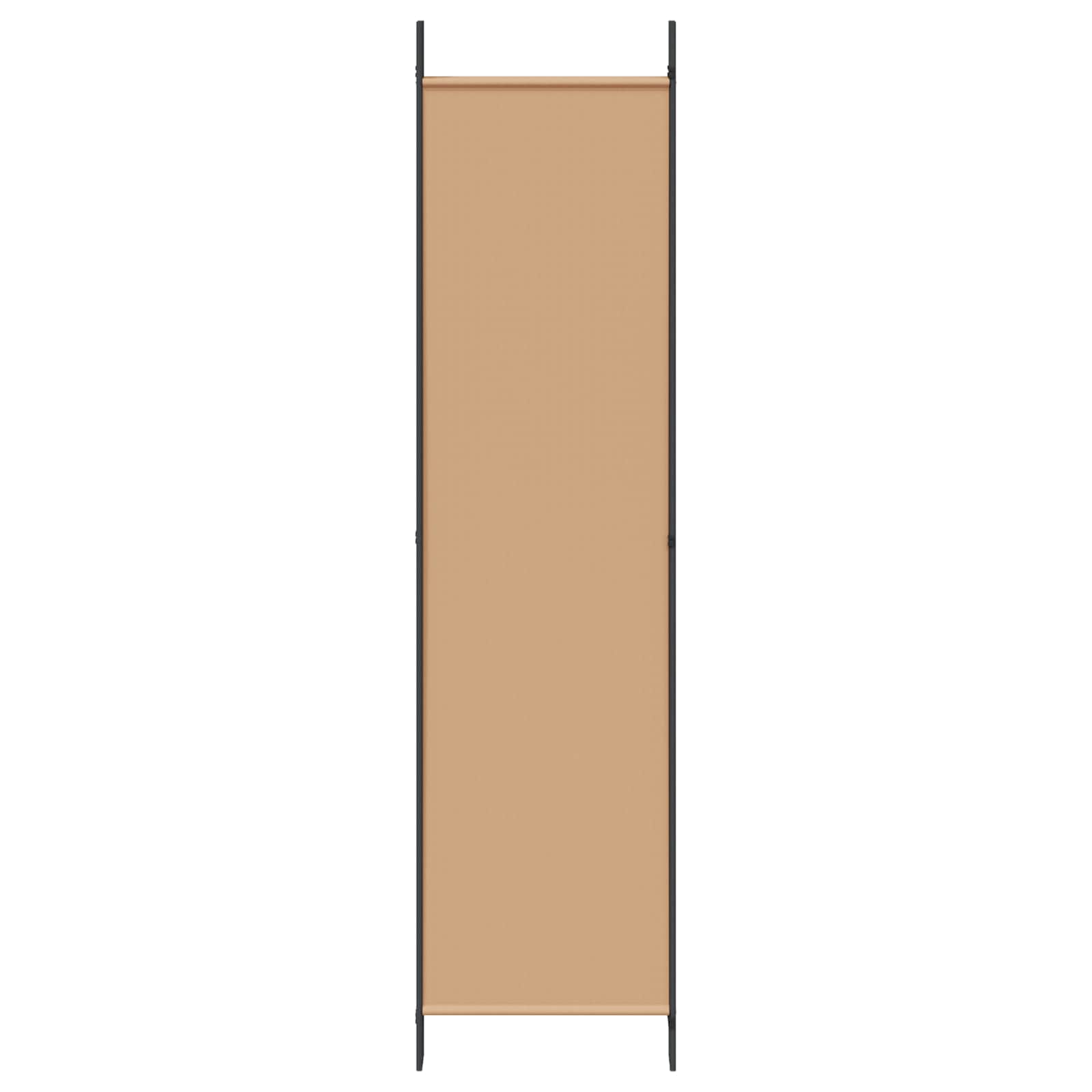 3-tlg. Paravent Schwarz 150x200 cm Stoff