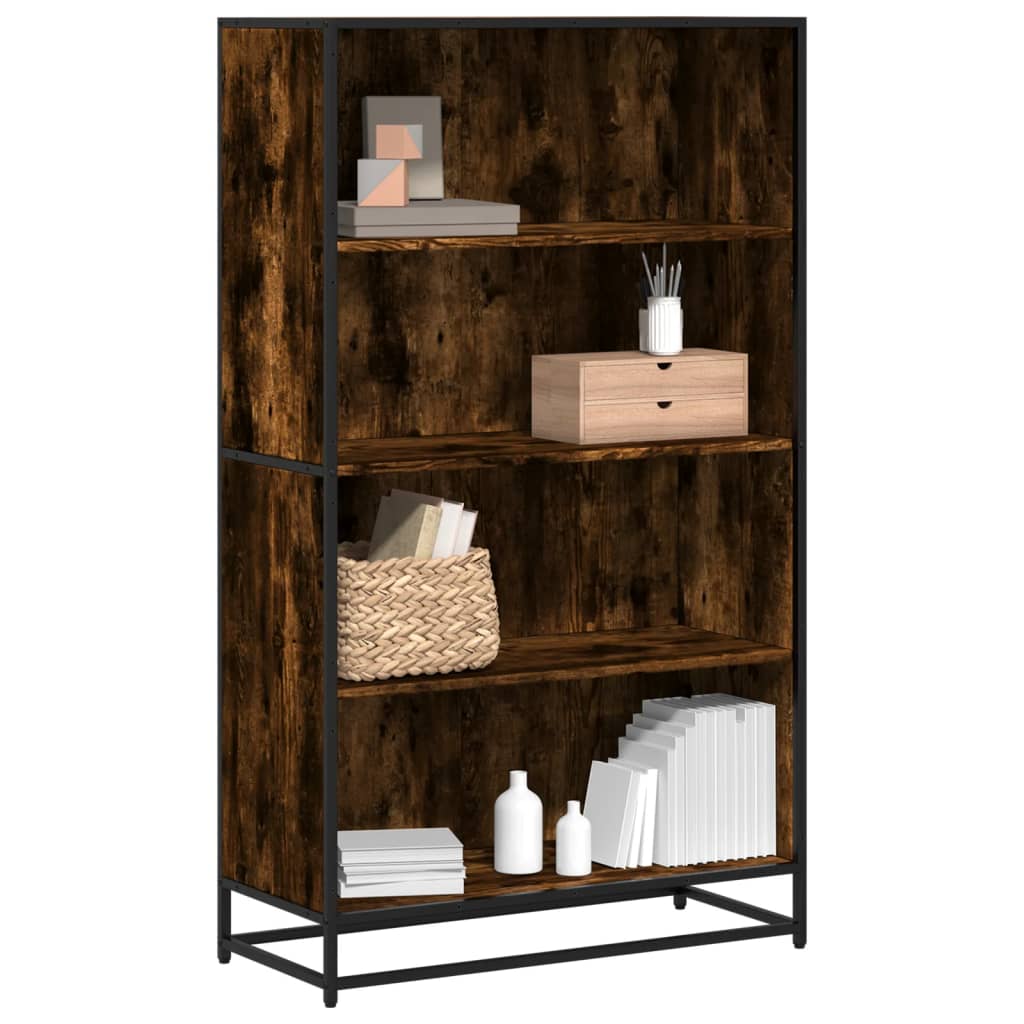 Bücherregal Schwarz 60x35x139 cm Holzwerkstoff