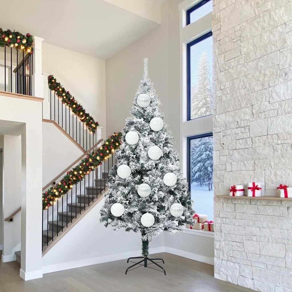 Weihnachtsbaumkugel Set XL 9 pcs Rot Kunststoff