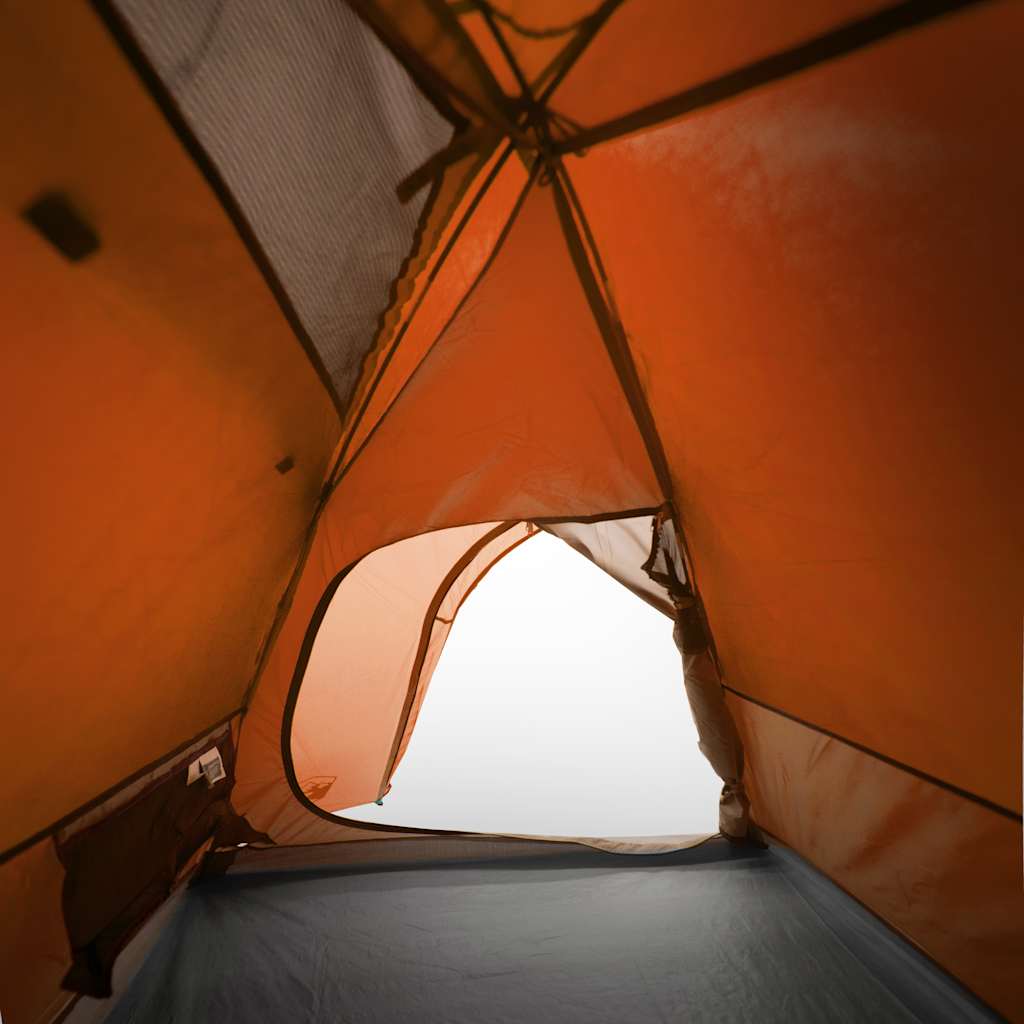 Kuppel-Campingzelt 2 Personen Olivgrün Wasserdicht