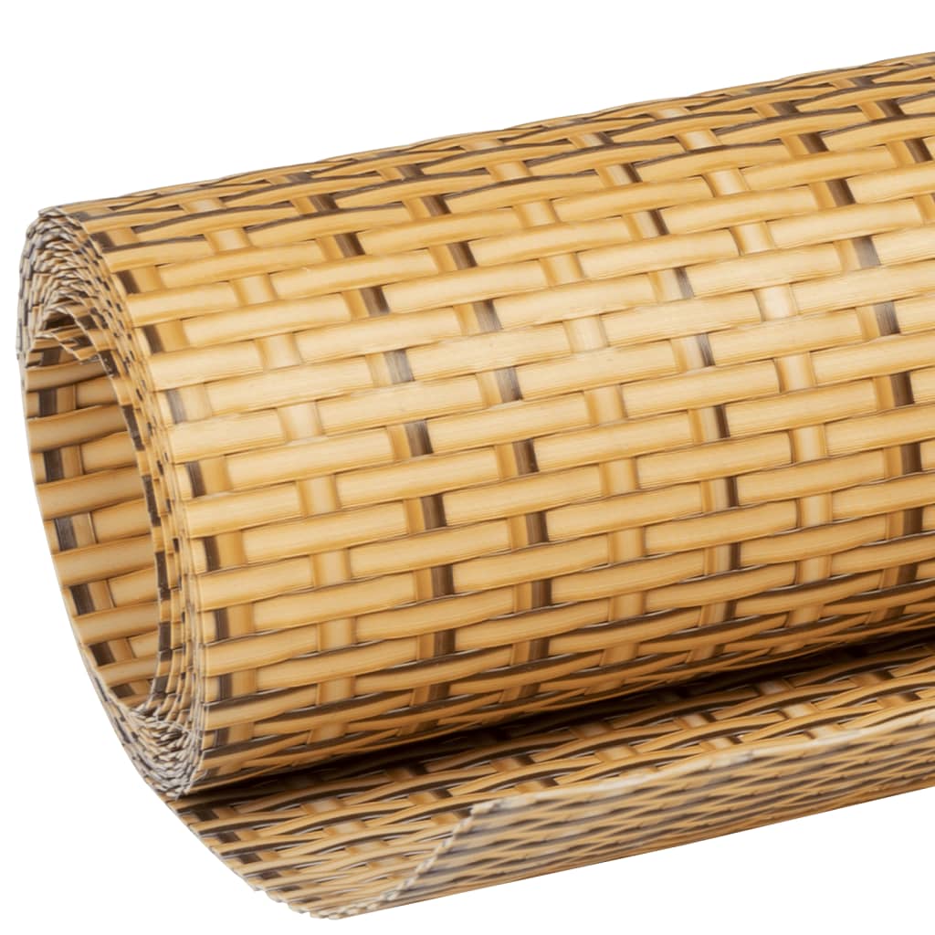 Balkon-Sichtschutz Anthrazit 300x90 cm Poly Rattan