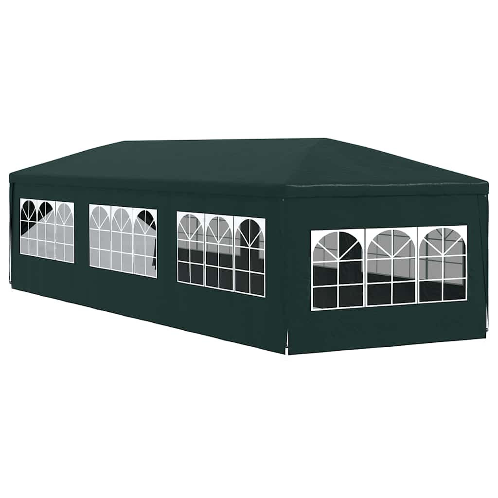 Party-Zelt 400 x 300 x 255 cm Rot PE und Stahl